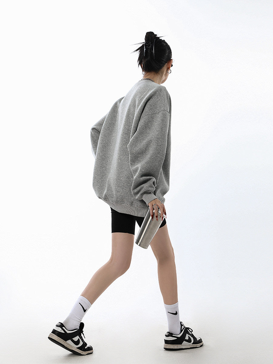سويت شيرت رمادي | Gray Sweatshirt