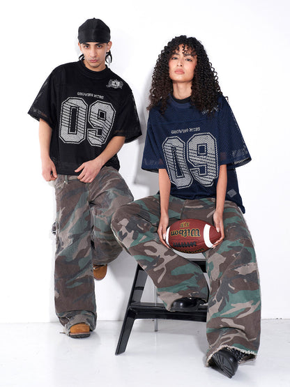 Mesh Sports Uniform Tee – Short Sleeve