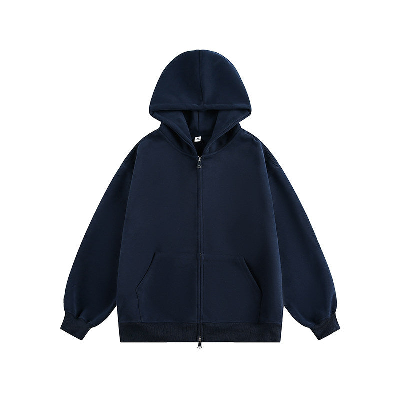 جاكيت هودي رمادي | Gray Hooded Jacket