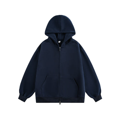 جاكيت هودي رمادي | Gray Hooded Jacket