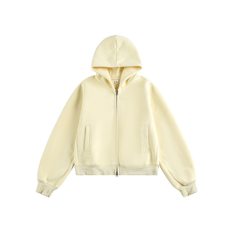 Vintage Zip-Up Hoodie | هودي سحاب فنتج بتصميم واسع