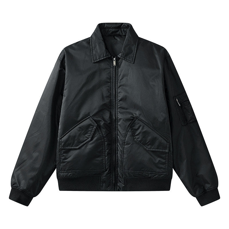 Retro Bomber Cotton Jacket
