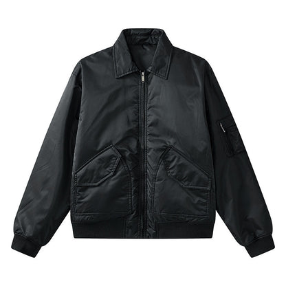 Retro Bomber Cotton Jacket