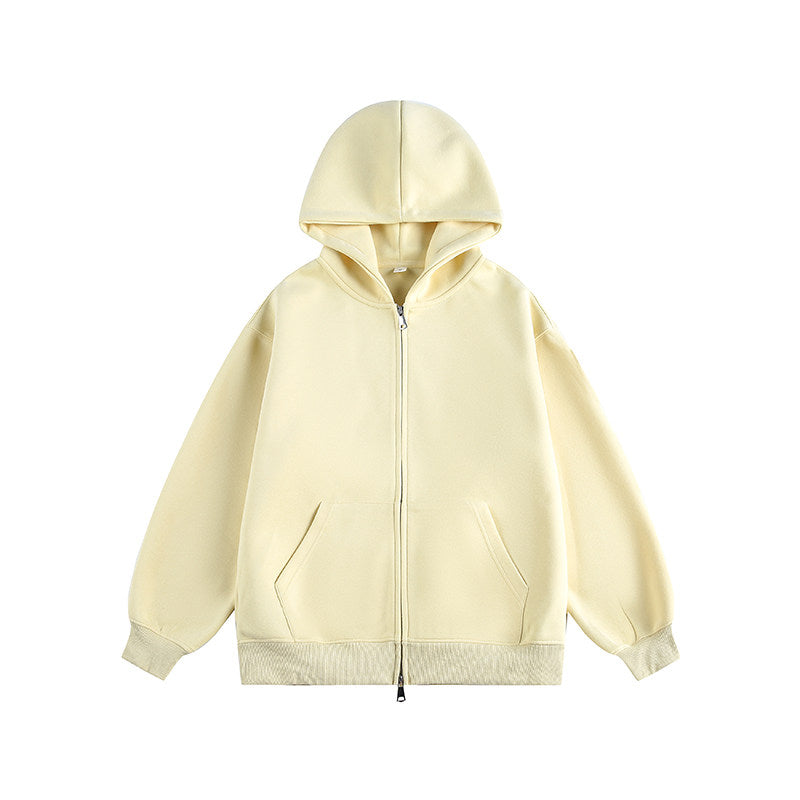 Vintage Zip-Up Hoodie | هودي سحاب فنتج بتصميم واسع