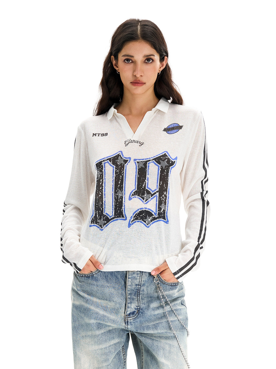 MT99 Mesh Sun Protection Polo – Long Sleeve