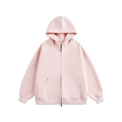جاكيت هودي رمادي | Gray Hooded Jacket