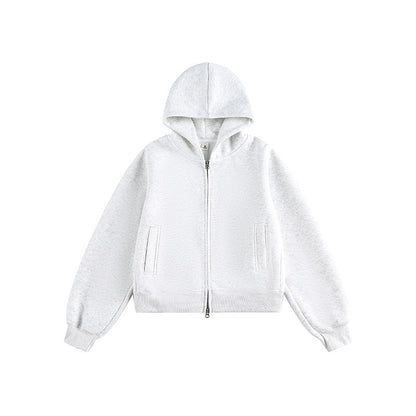 Vintage Zip-Up Hoodie | هودي سحاب فنتج بتصميم واسع