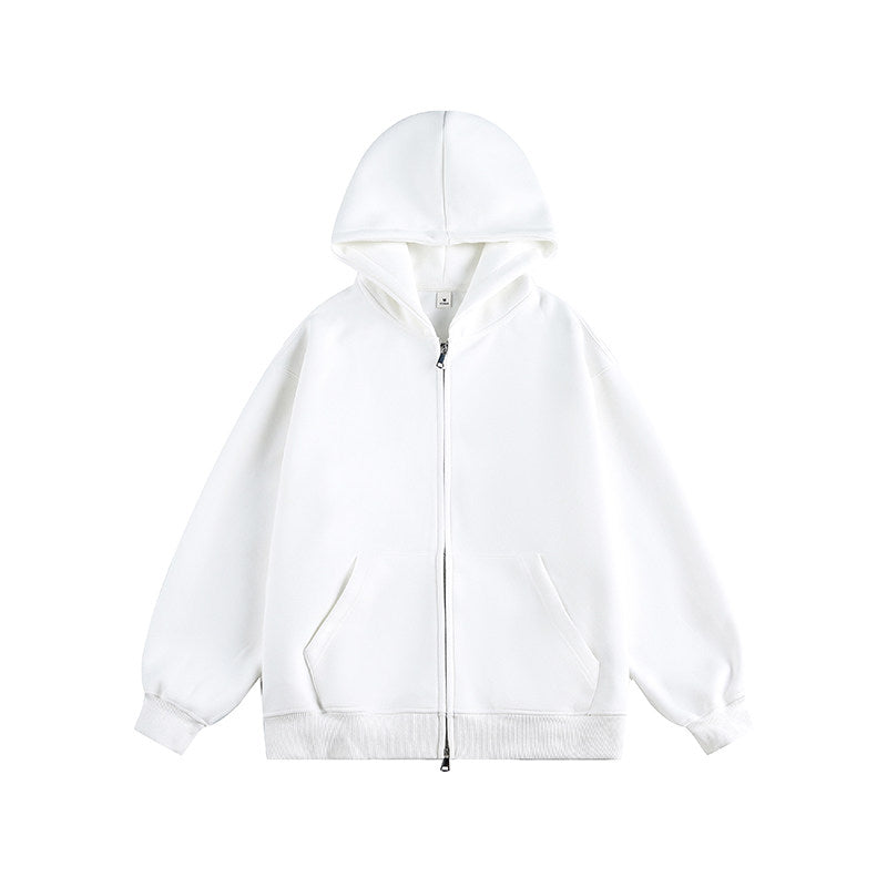 جاكيت هودي رمادي | Gray Hooded Jacket