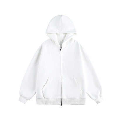جاكيت هودي رمادي | Gray Hooded Jacket