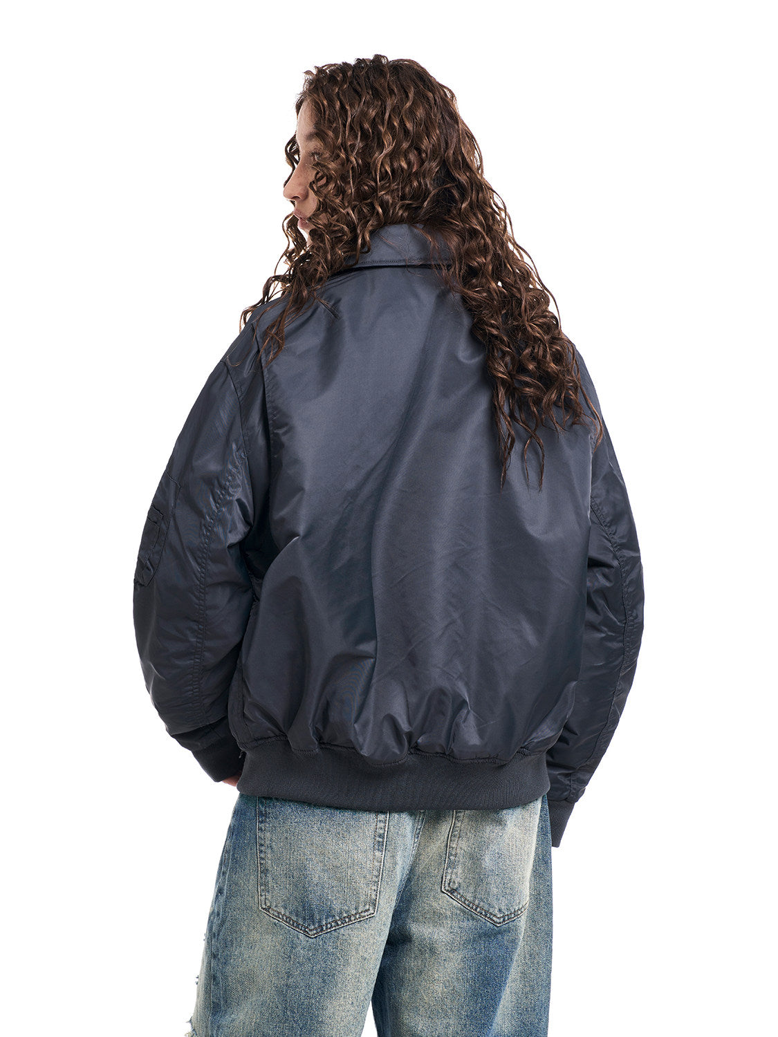 Retro Bomber Cotton Jacket