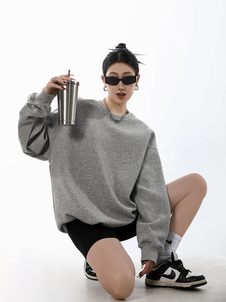 سويت شيرت رمادي | Gray Sweatshirt