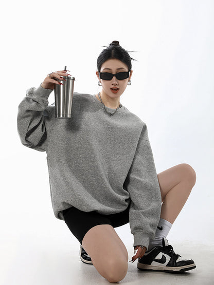 سويت شيرت رمادي | Gray Sweatshirt