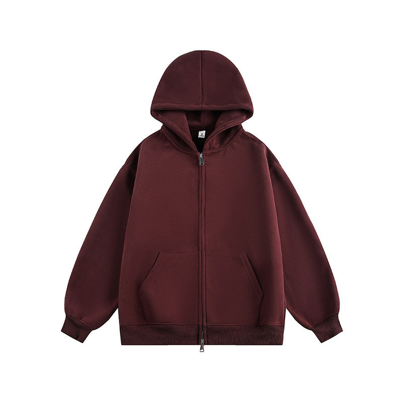 جاكيت هودي رمادي | Gray Hooded Jacket