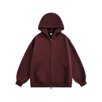 جاكيت هودي رمادي | Gray Hooded Jacket