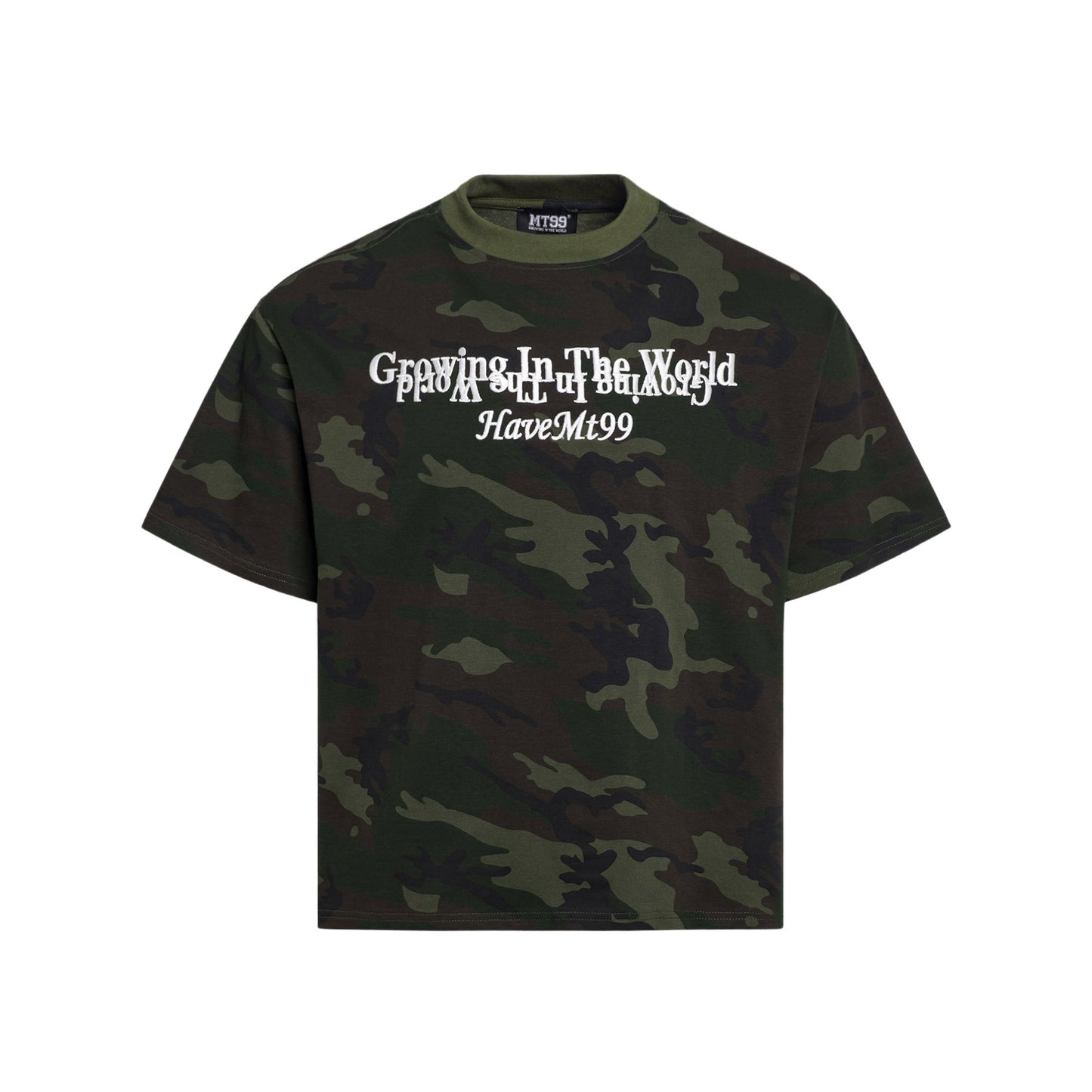 Street Camo Embroidered T-Shirt
