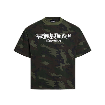 Street Camo Embroidered T-Shirt
