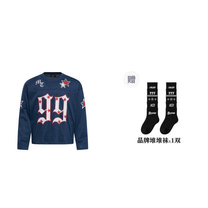 Pink Dot Mesh Jersey – Long Sleeve