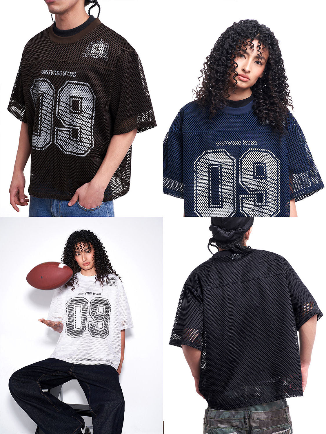 Mesh Sports Uniform Tee – Short Sleeve