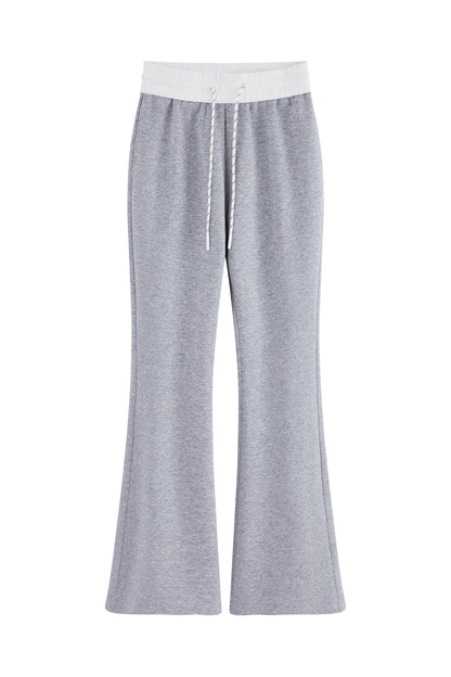 بنطلون رياضي واسع | Wide-Leg Sweatpants