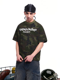 Street Camo Embroidered T-Shirt
