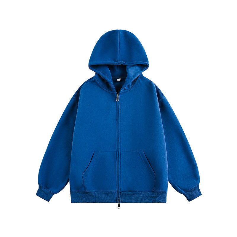 جاكيت هودي رمادي | Gray Hooded Jacket