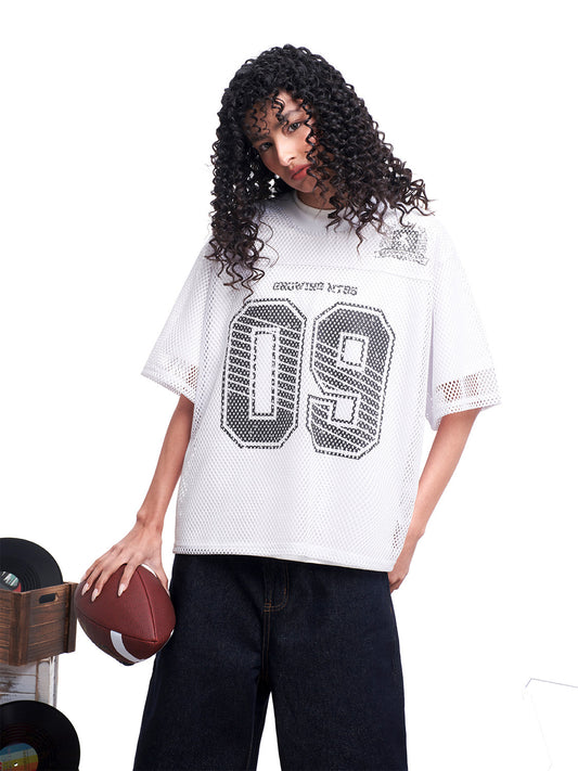 Mesh Sports Uniform Tee – Short Sleeve