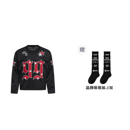 Pink Dot Mesh Jersey – Long Sleeve