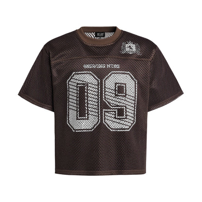 Mesh Sports Uniform Tee – Short Sleeve