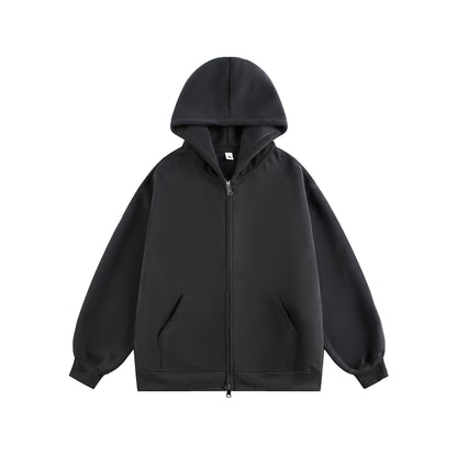 Vintage Zip-Up Hoodie | هودي سحاب فنتج بتصميم واسع