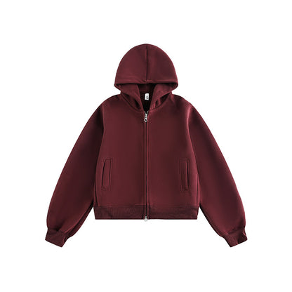 Vintage Zip-Up Hoodie | هودي سحاب فنتج بتصميم واسع